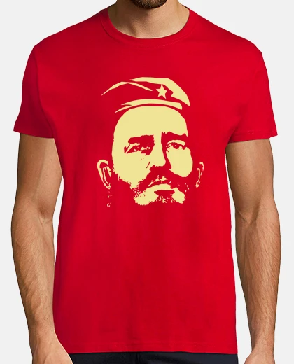 Camiseta Fidel Castro retrato