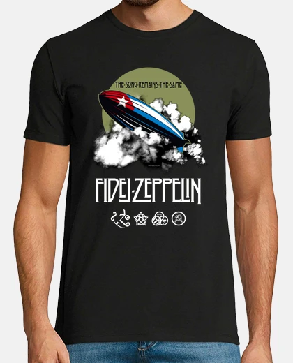 T-shirt fidel zeppelin