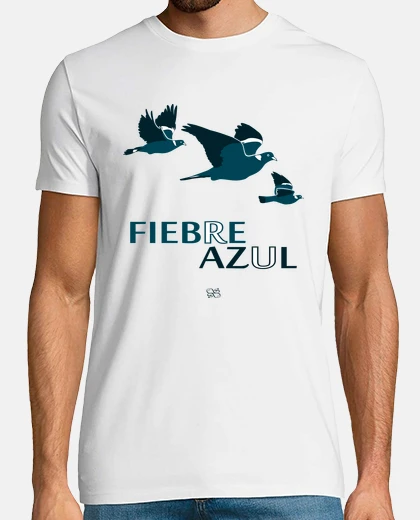 Camiseta Fiebre azul