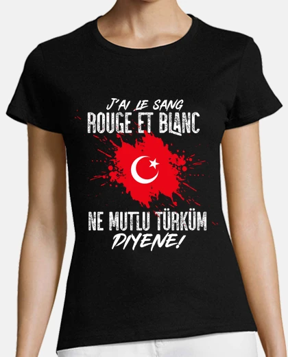 Tee-shirt Fier D tre Turc Drapeau Turquie Turkiye