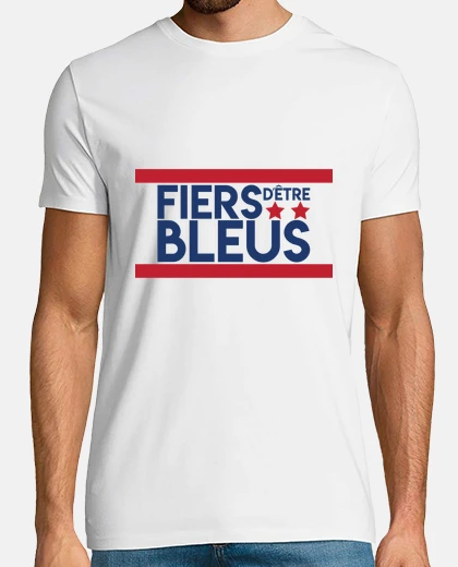 Tee-shirt Fiers d'être bleus