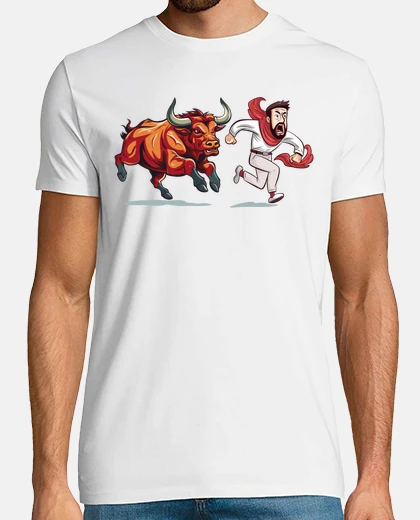 Camiseta fiestas de san firmin programa agencia pamplona