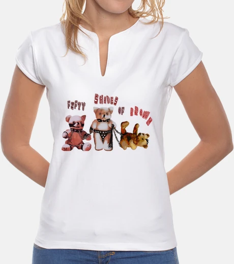 Tee-shirt fifty shades of brown