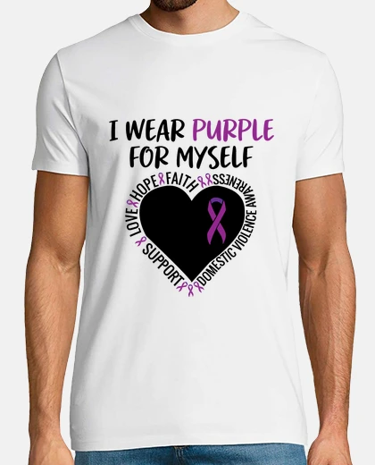 T-shirt fight against domestic violence, stop