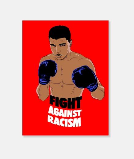 Wall fight against racism