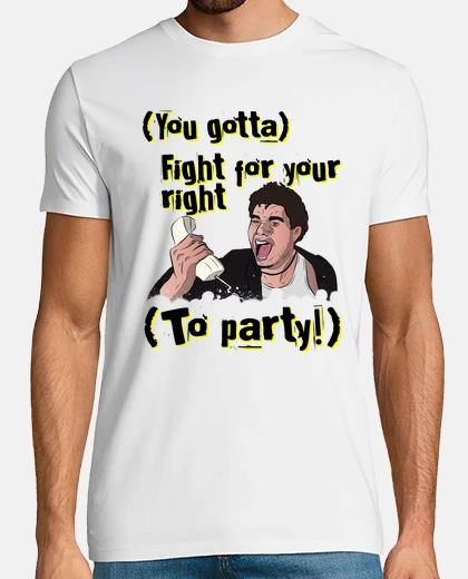T-shirt fight for your diritto