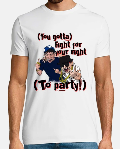 T-shirt fight for your diritto