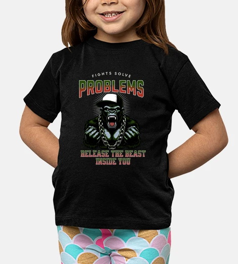 Kids fight solve problem gorilla bodybuildin