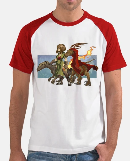 Tee-shirt fille and dinos