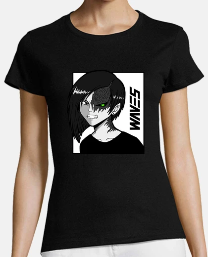 Tee-shirt fille anime symbiote