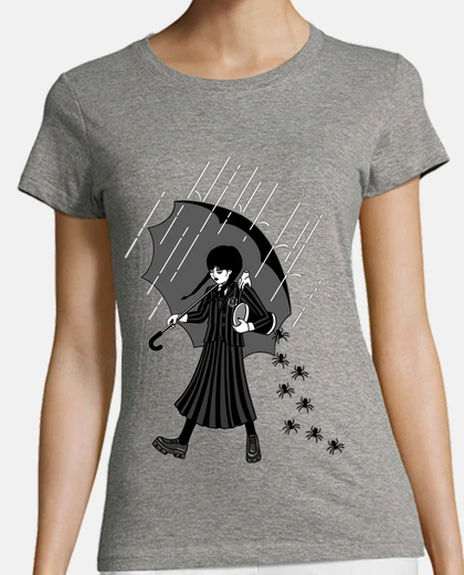Tee-shirt fille effrayante