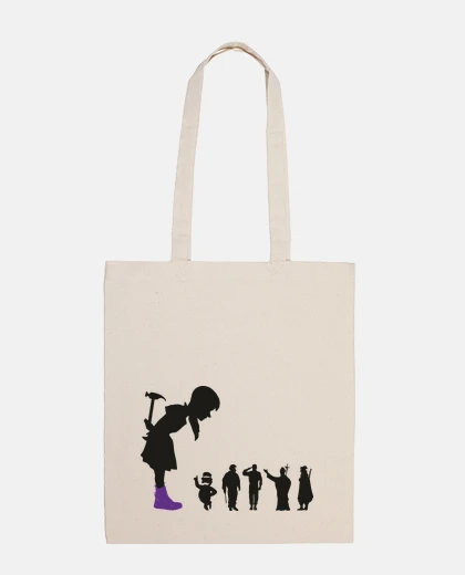 Sac fille féministe - bandoleira