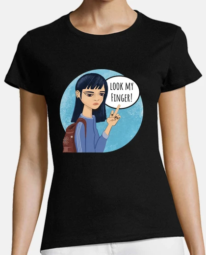 Tee-shirt fille rebelle