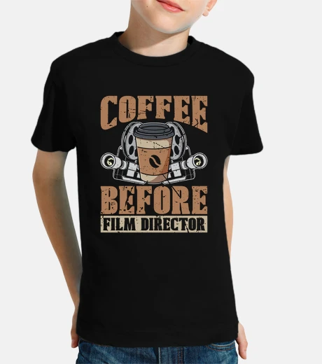 Kids Film Director Coffee Before Filmmaker