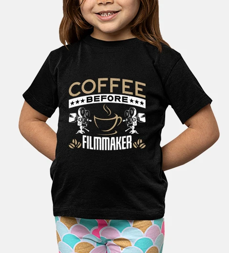 Kids Filmmaker Coffee Before Film Director
