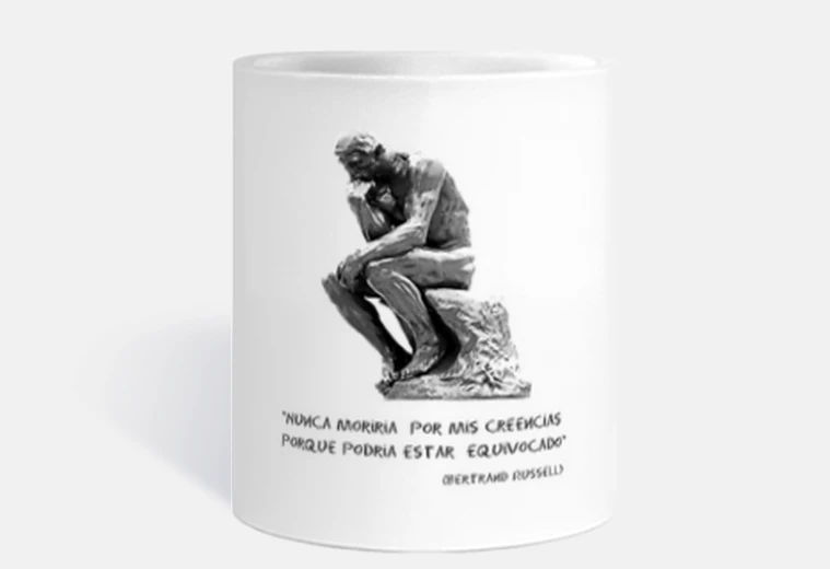 Taza Filosofia - filosofo - Bertrand Russell