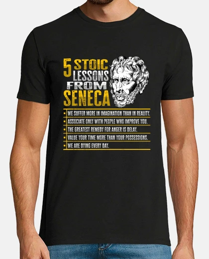 T-shirt filosofia socrate design per a