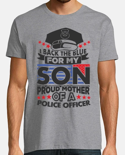 Tee-shirt fils policier