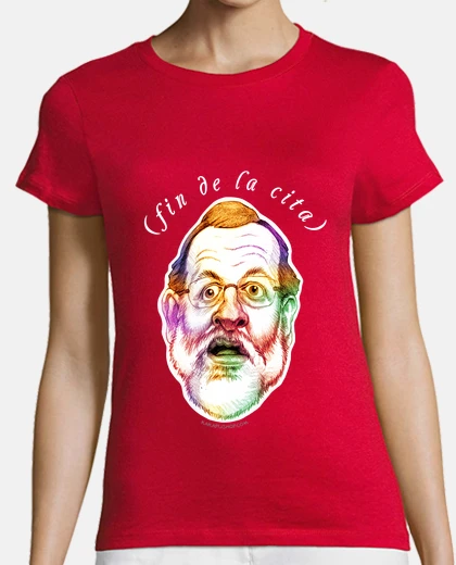 Tee-shirt fin de citation multicolore 2