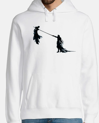 Sudadera Final Fantasy VII - Sefirot y Cloud (bla