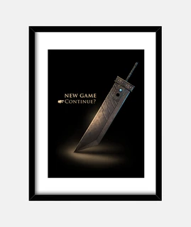 Final Fantasy Sword - Continue game