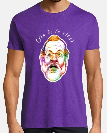 T-shirt fine della citazione multicolor 2