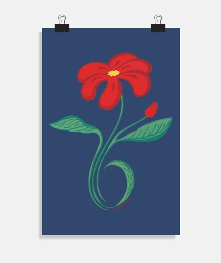 Poster fiore