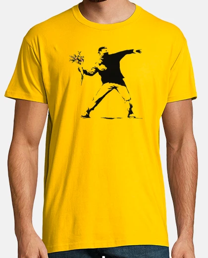 T-shirt fiore lanciatore