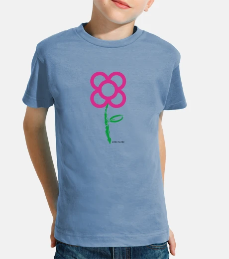 Abbigliamento fiore not viola di Barcellona