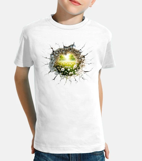Abbigliamento fiori di tarassaco prospettiva 3d