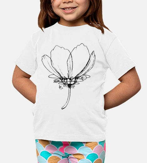 Abbigliamento fiori e sistema planetario