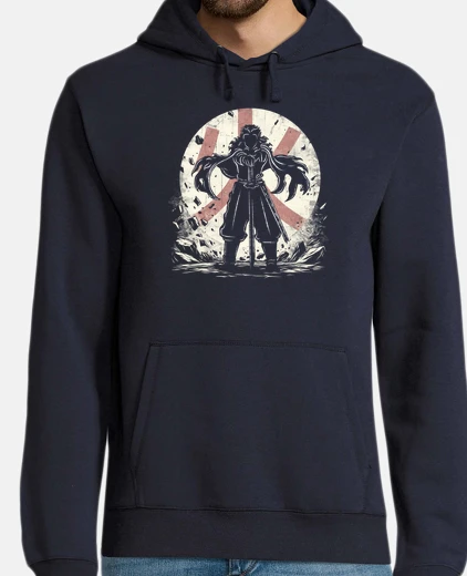 Hoodie Fire Samurai