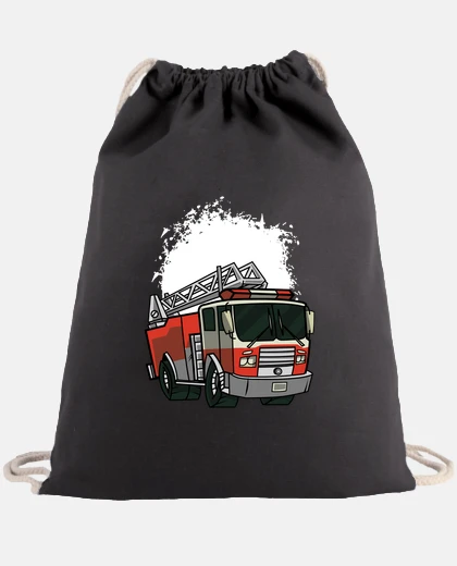 Bag fire truck Paris fireman