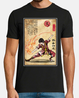 Fire nation master woodblock
