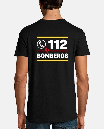 T-shirt firefighters 112