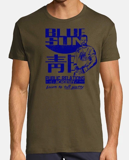 T-shirt firefly (serenità) accademia sole blu.