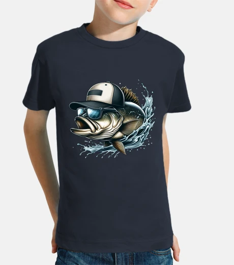Kids fish cap