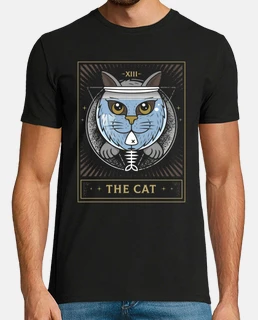 fish bowl cat tarot card
