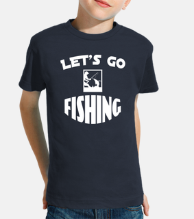 Duck Fisher Fishing Fishing Rod Kids T-Shirt