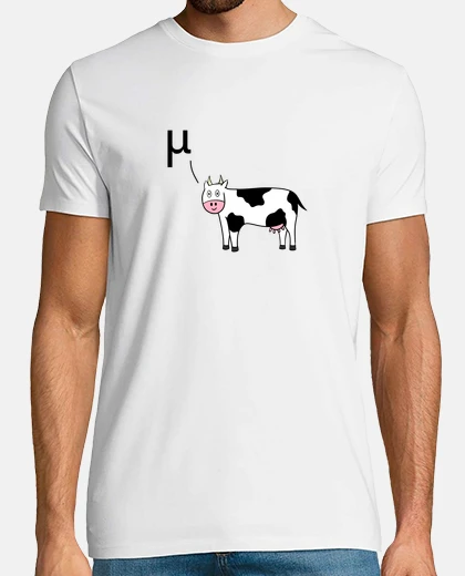 T-shirt fisica cow