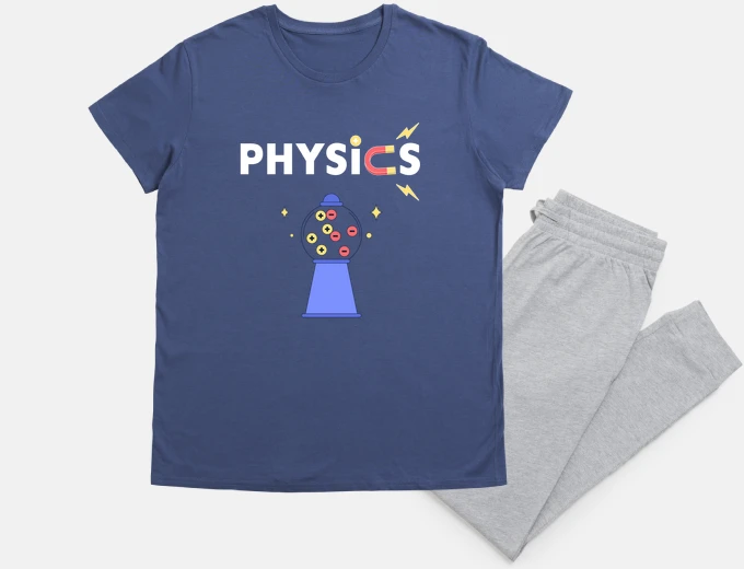 Pigiama fisica gravità atomo