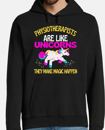 Sudadera fisioterapeuta unicornio fisio mágico