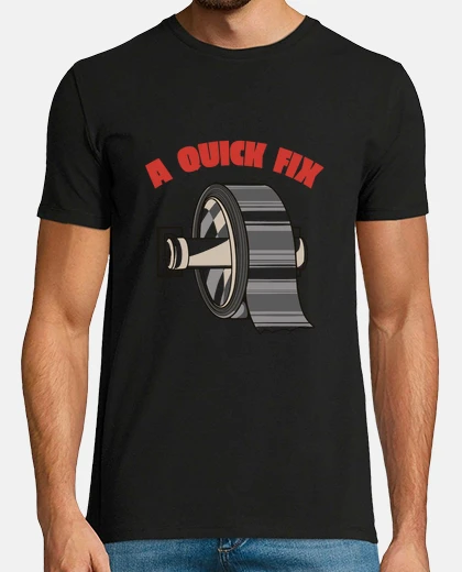 T-shirt fissaggio rapido, il nastro adesivo fissa tutto,