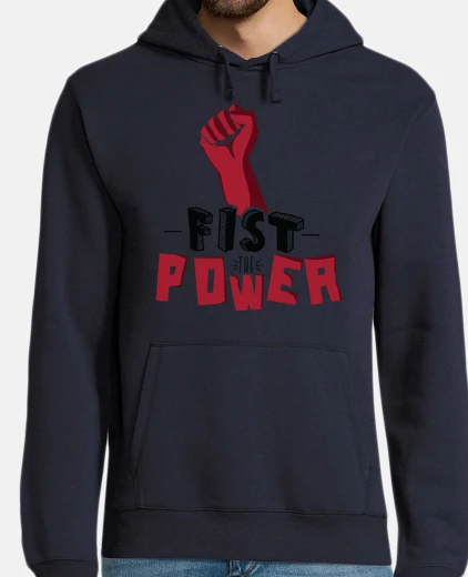 Hoodie fist the power