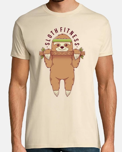 T-shirt fitness pigro