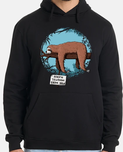 Sudadera Five minutes more please...