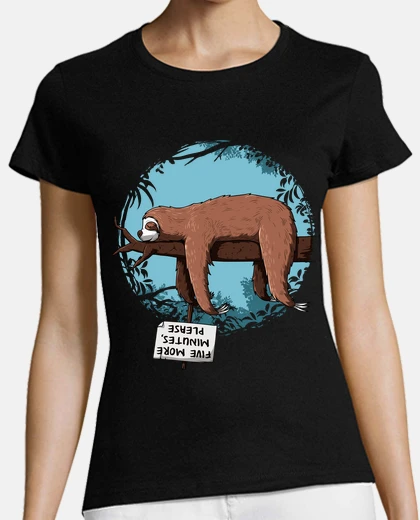 Camiseta Five minutes more please...