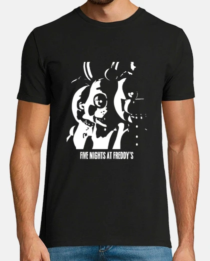 Playera Five Nights At Freddy's B/W