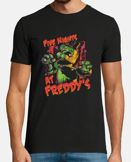 Tee-shirt Five Nights Phantom Freddy 