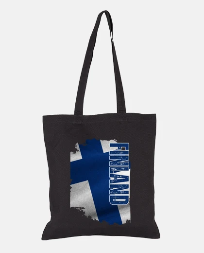 Bag flag of finland finnish pride